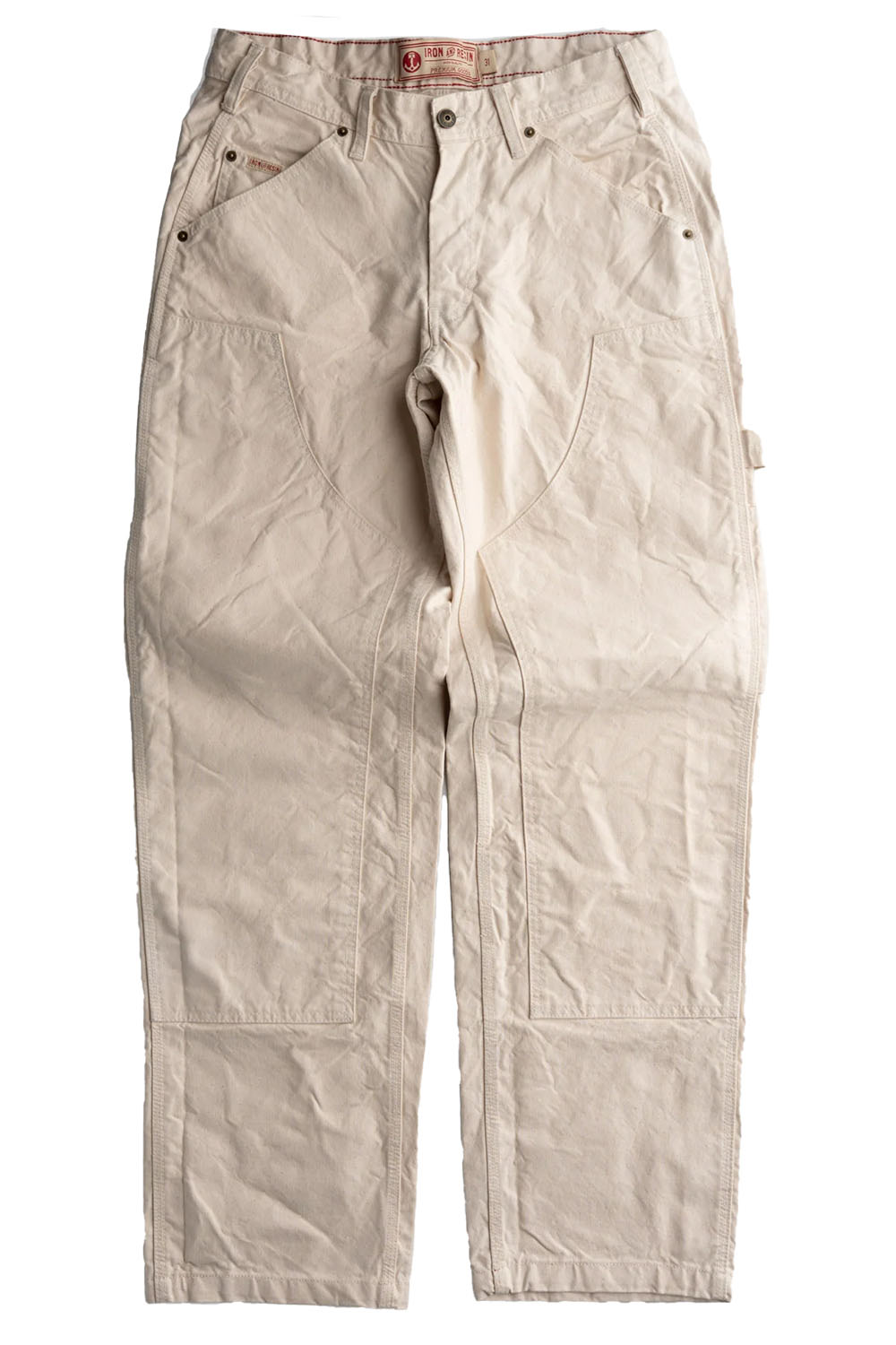 DOUBLE KNEE JOURNEY PANT Natural