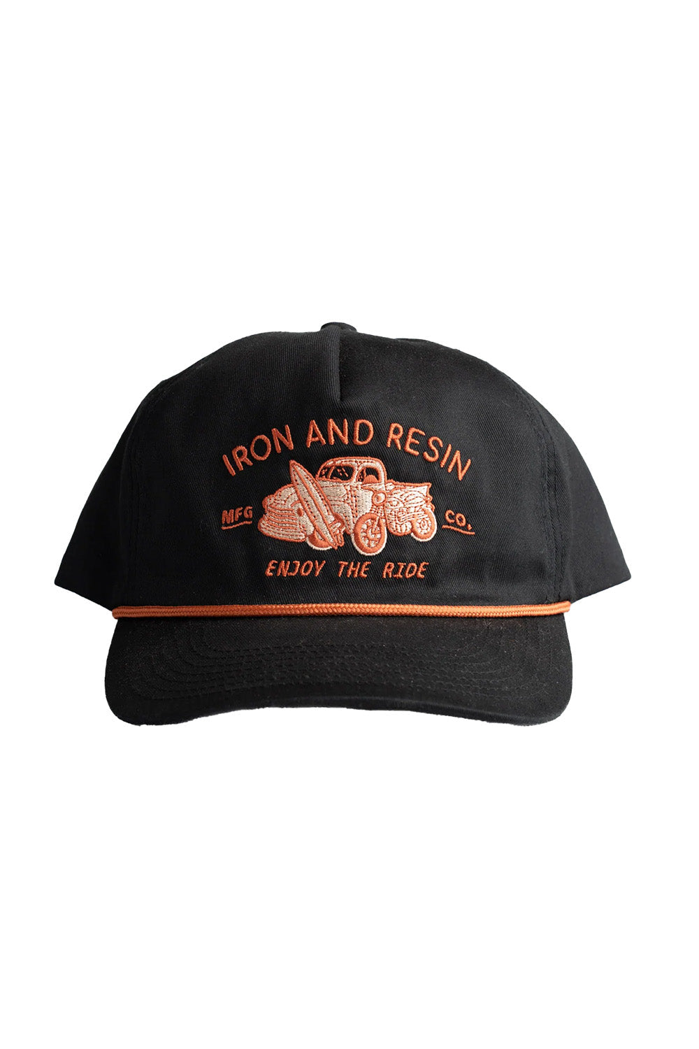 ENJOY THE RIDE HAT Black