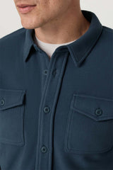ASPEN SHIRT JACKET Ocean Blue