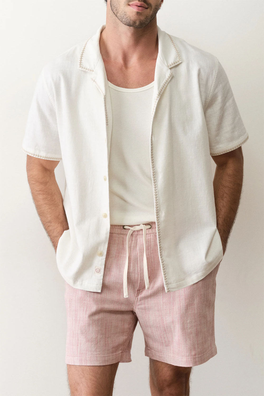 Embroidered Resort Shirt