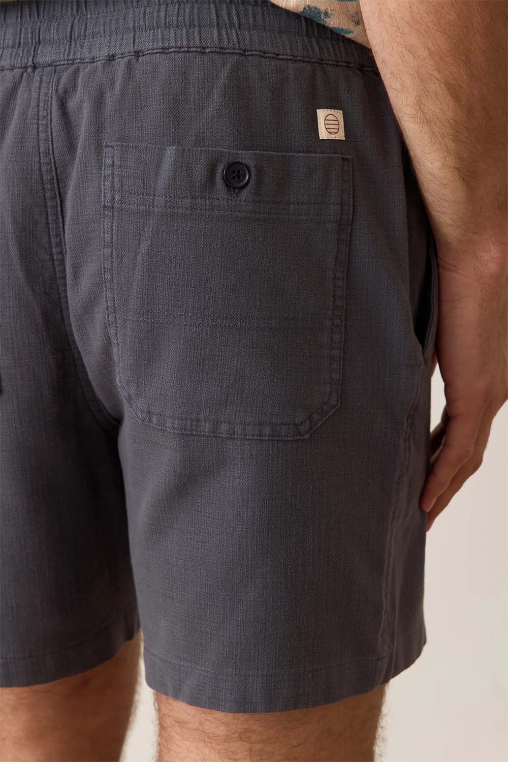 6" SATURDAY BEACH SHORT Faded Black