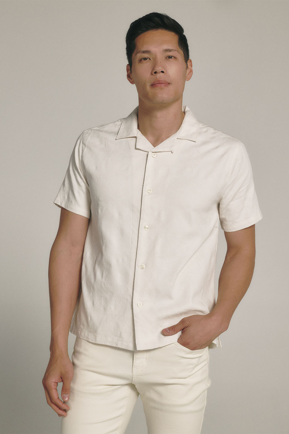 CASPIAN CAMP SHIRT Natural