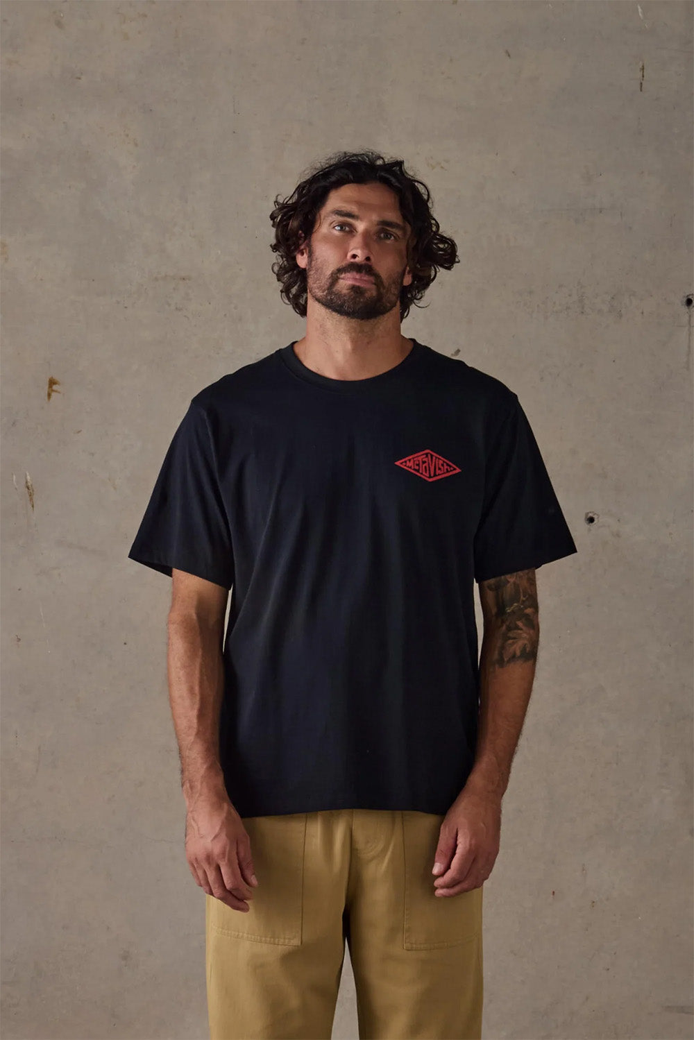 DIAMOND TEE Black