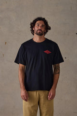 DIAMOND TEE Black