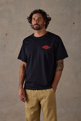 DIAMOND TEE Black