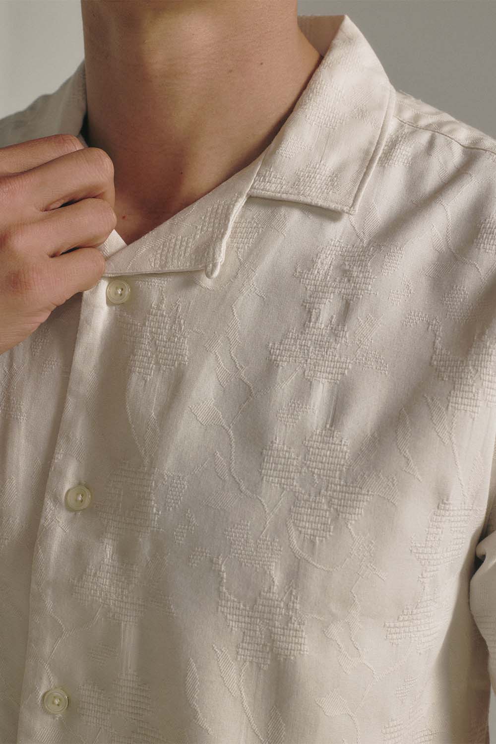 CASPIAN CAMP SHIRT Natural