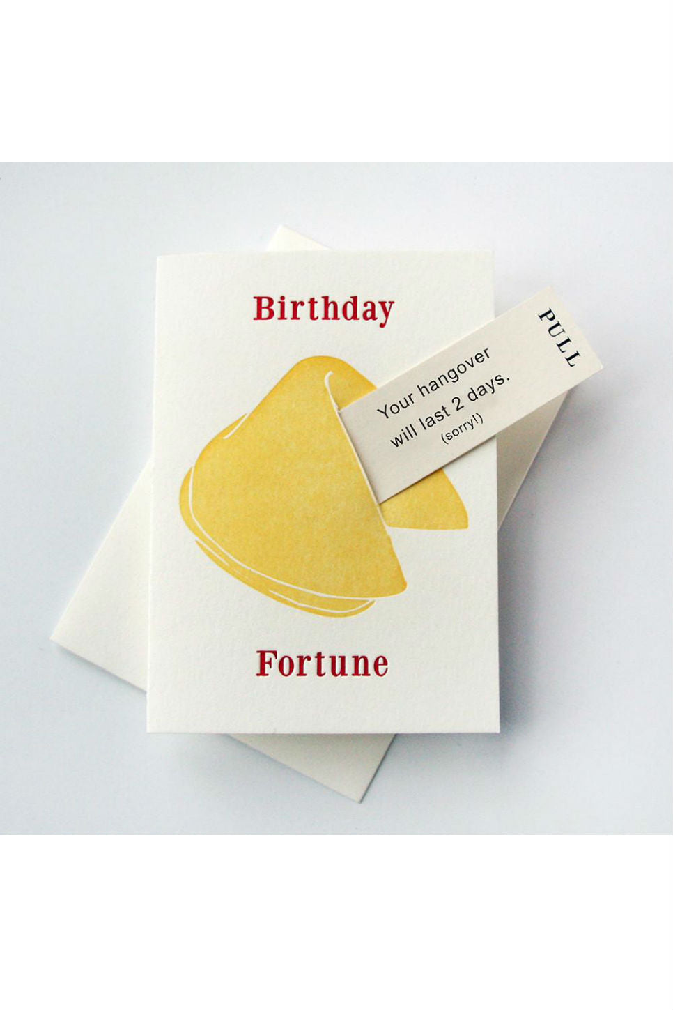 Fortune Bday Hangover Card