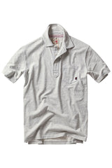 FINELINE JERSEY POLO Stone/White