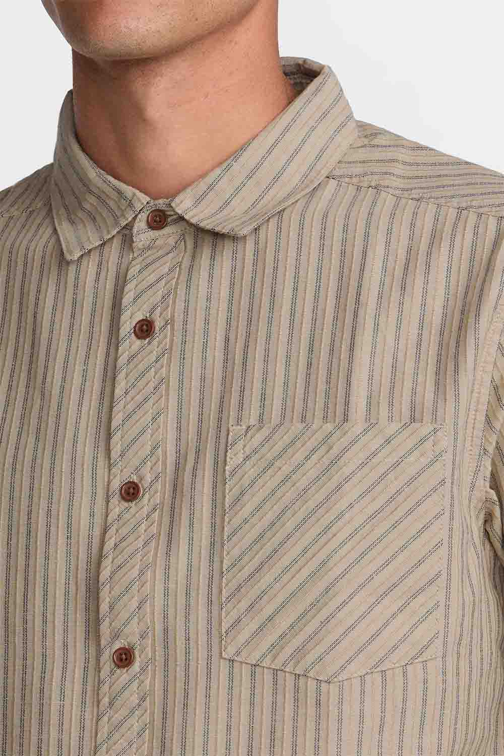 ARCHIVE STRIPE SS Light Khaki