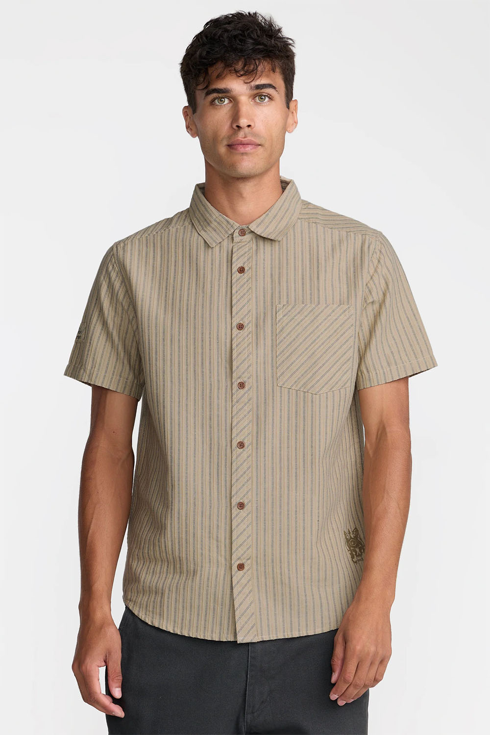 ARCHIVE STRIPE SS Light Khaki
