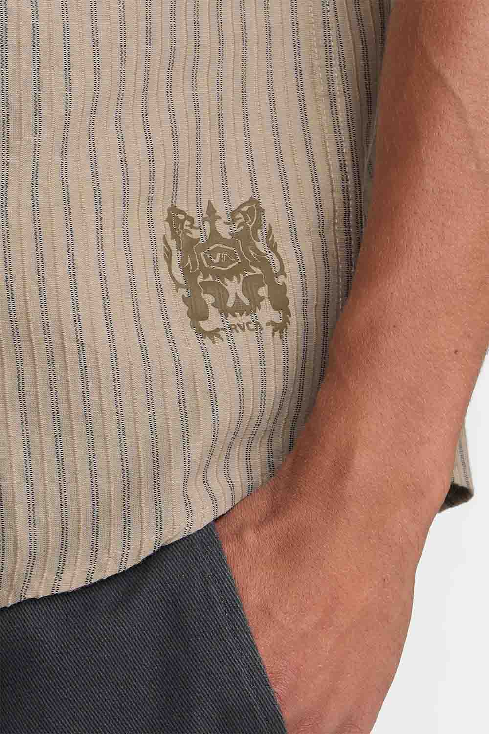 ARCHIVE STRIPE SS Light Khaki