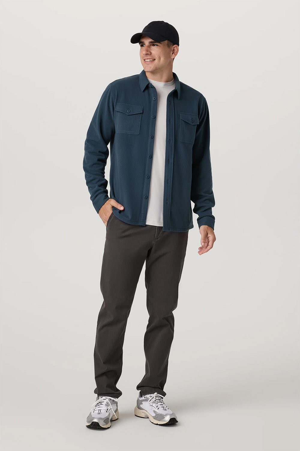 ASPEN SHIRT JACKET Ocean Blue