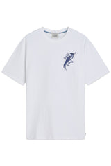 DELFTS ARTWORK TEE Bright White