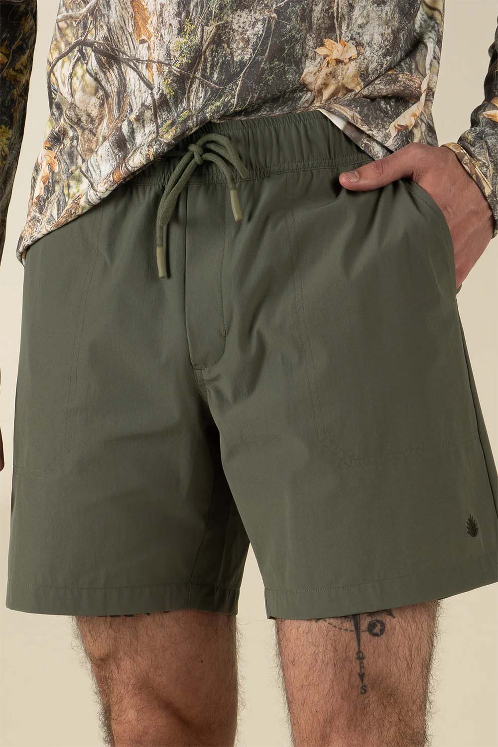 BAJADA HYBRID SHORTS San Juan Green