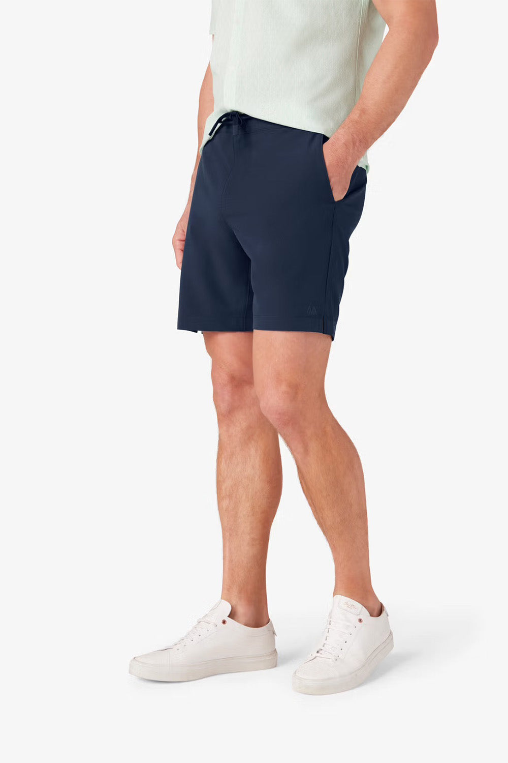 DECK SHORT Navy Solid