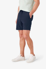 DECK SHORT Navy Solid