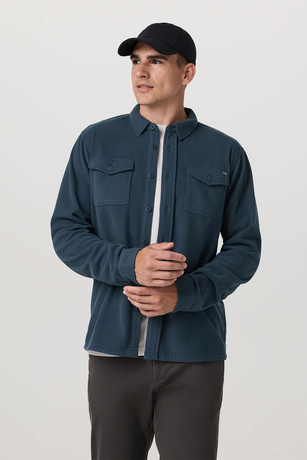 ASPEN SHIRT JACKET Ocean Blue