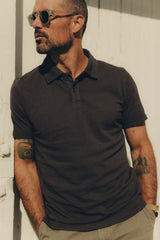 BASELINE POLO Asphalt Pique