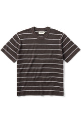 BRODY SWEATER TEE Espresso Stripe
