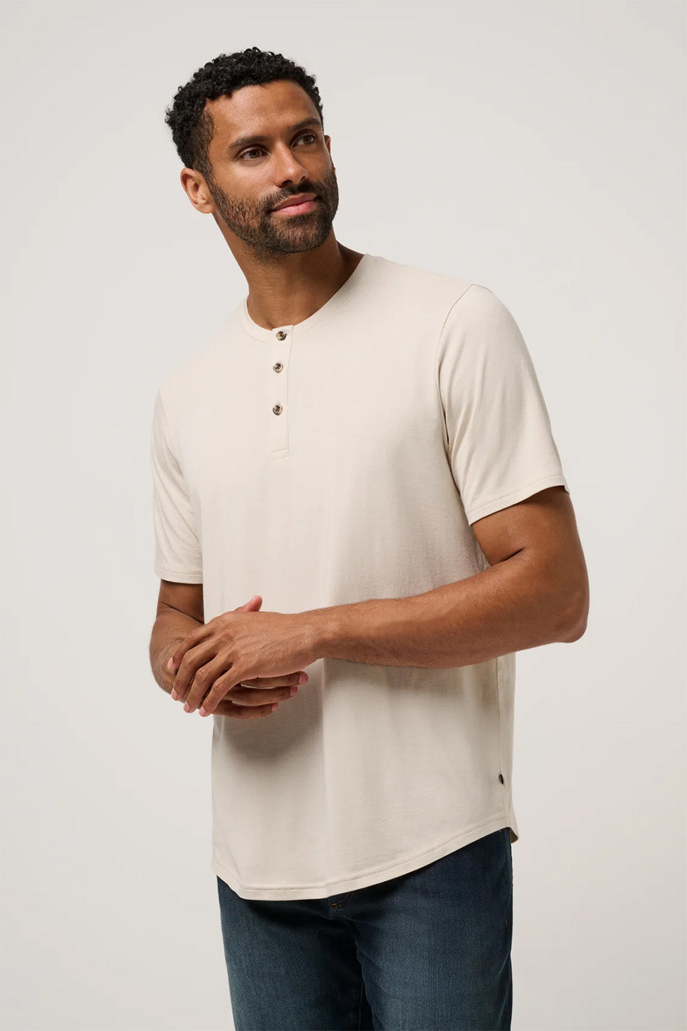 Cloud Henley Tee